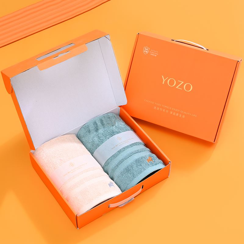 YOZO優竹世家5A抗菌竹纖維毛巾雙條裝布萊迪-2