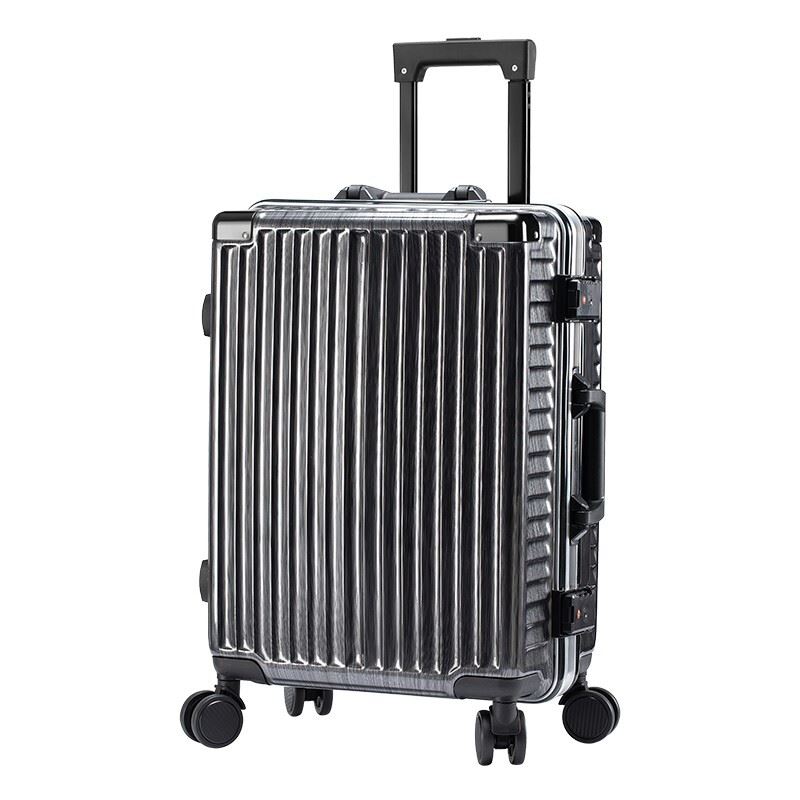 维多利亚旅行者时尚铝框拉杆箱行李箱登机箱旅行箱24寸730