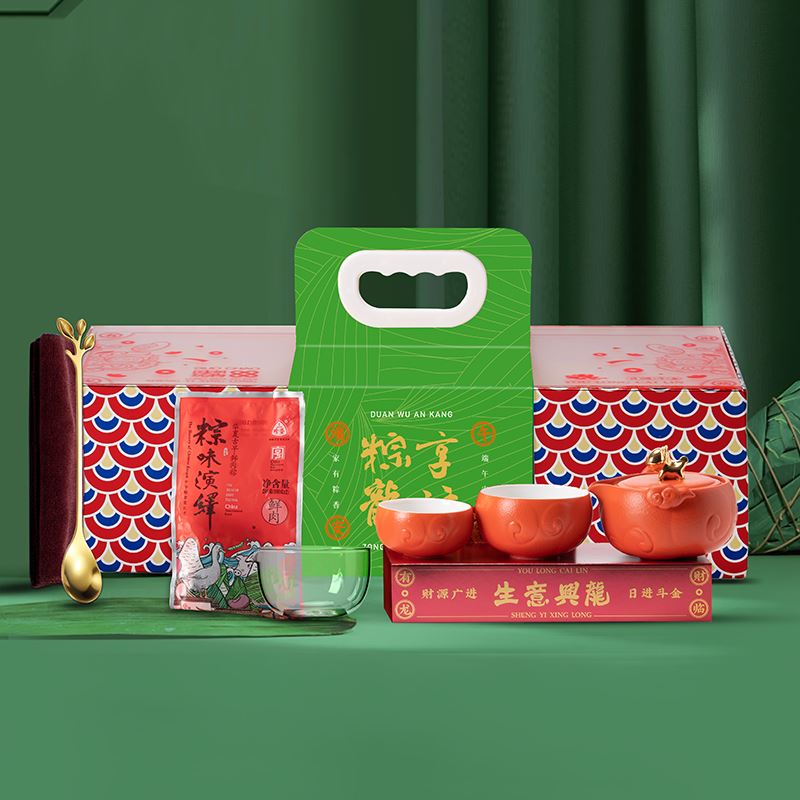 沏一杯茶粽享龍運-茶具礼盒套装