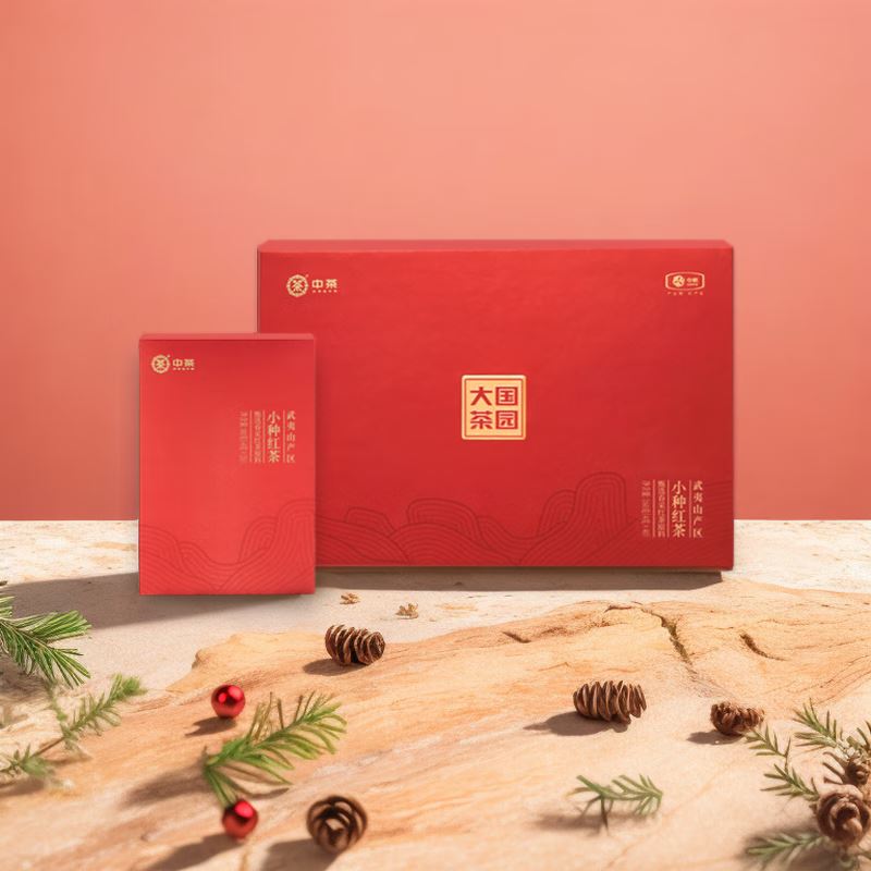 中粮中茶·大国茶园系列-小种红茶礼盒160g