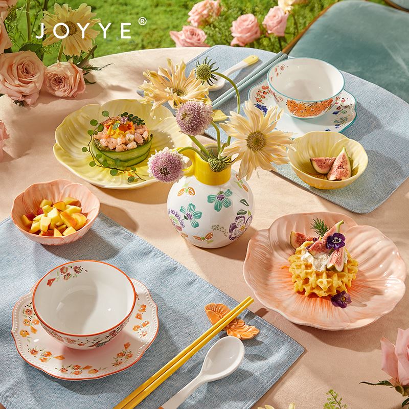 JOYYE撷芳满园艺术餐具套装