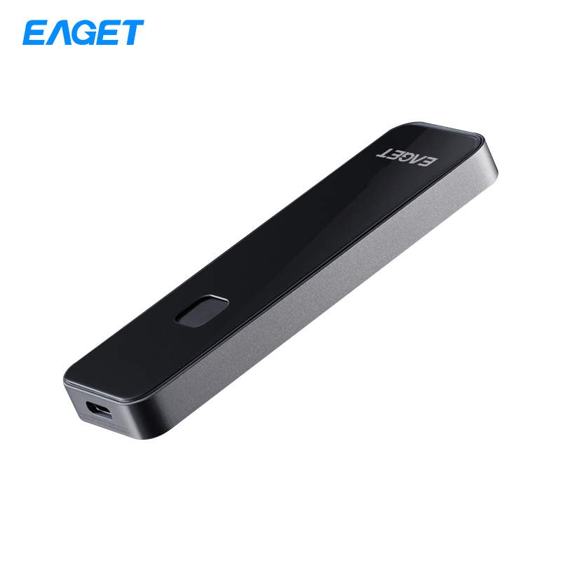 (EAGET)忆捷FM2指纹识别移动固态硬盘防震耐用512G