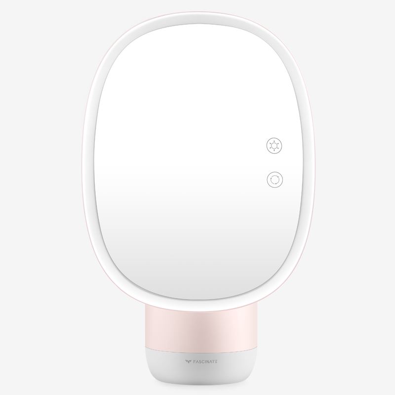 斐色耐嘟嘟镜LED智能补光化妆加湿喷雾美妆镜