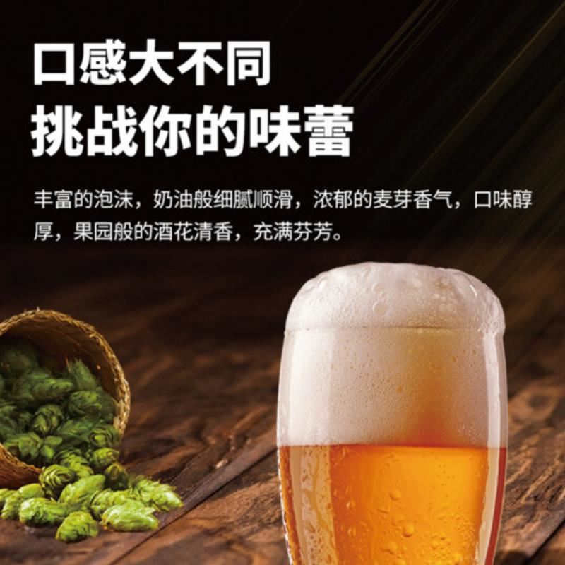甲小田精酿原浆啤酒比利时橘香白啤酒