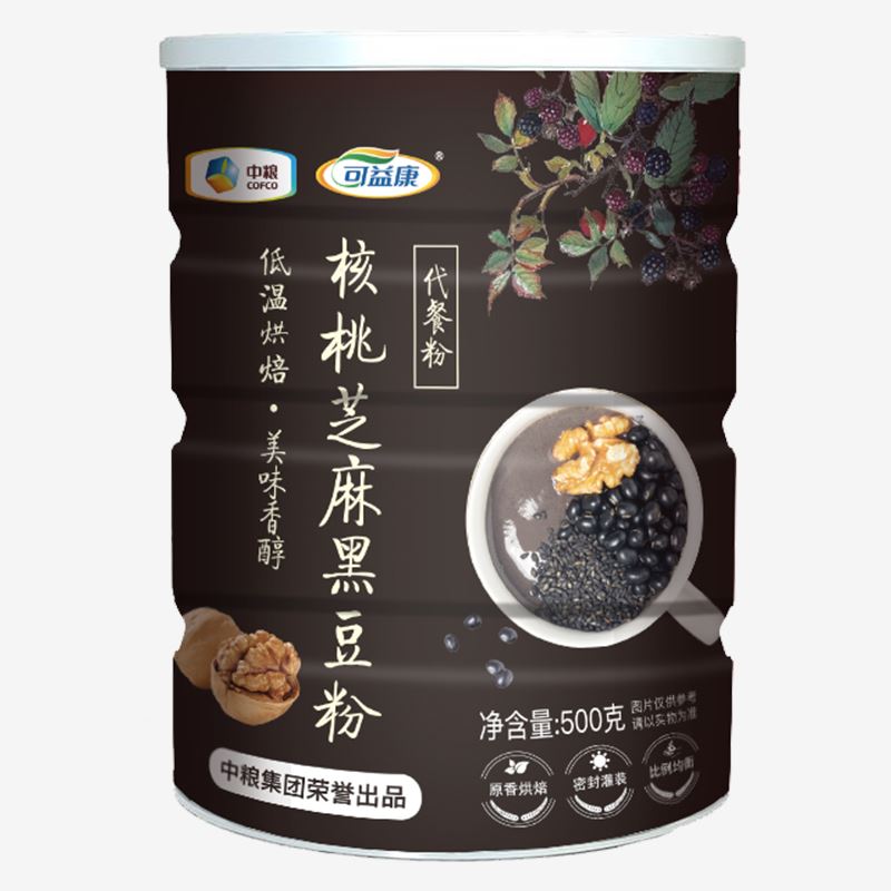 中粮可益康核桃芝麻黑豆粉500g