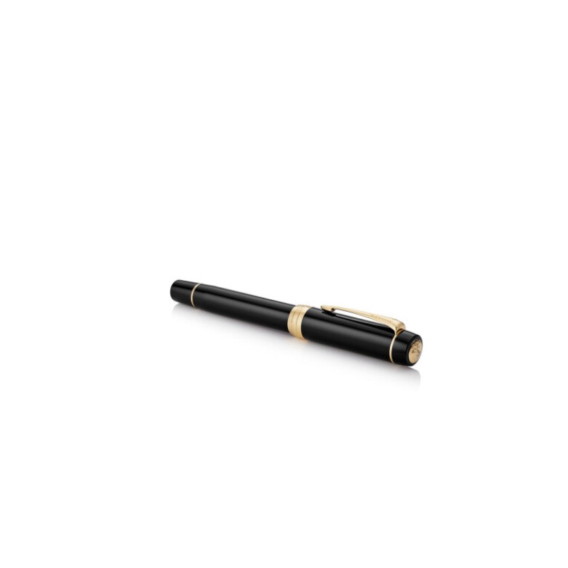 派克2015世纪纯黑金夹墨水钢笔—标准装