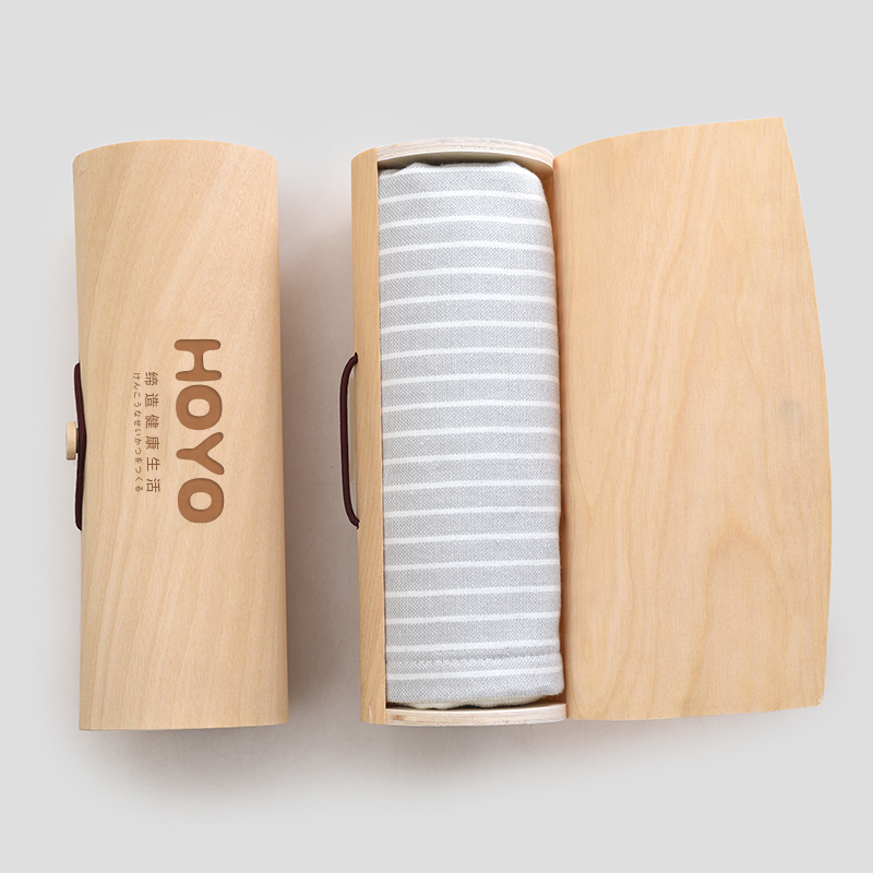 HOYO 7291-素颜毛巾橡木礼盒单条装