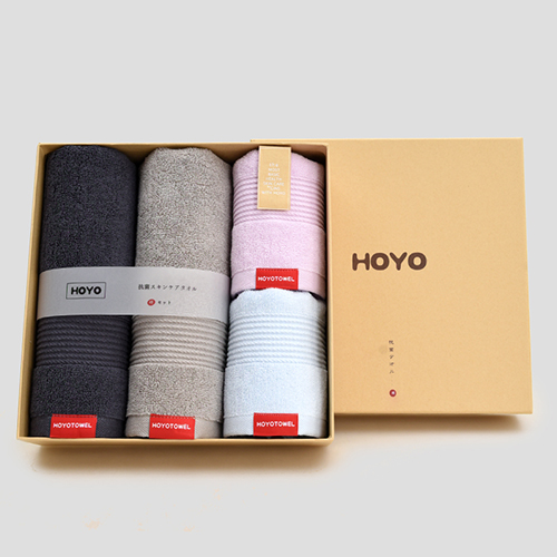 HOYO  7256-抗菌毛巾家庭四件套