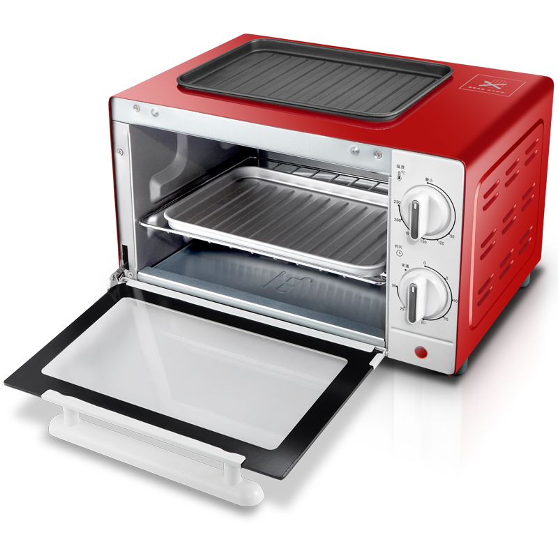 东菱（Donlim）电烤箱TO-Q610煎烤两用多功能家用电烤箱