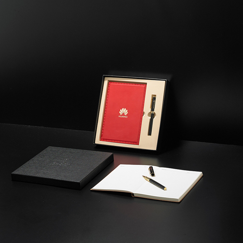 商务笔记本礼盒套装企业礼品logo定制