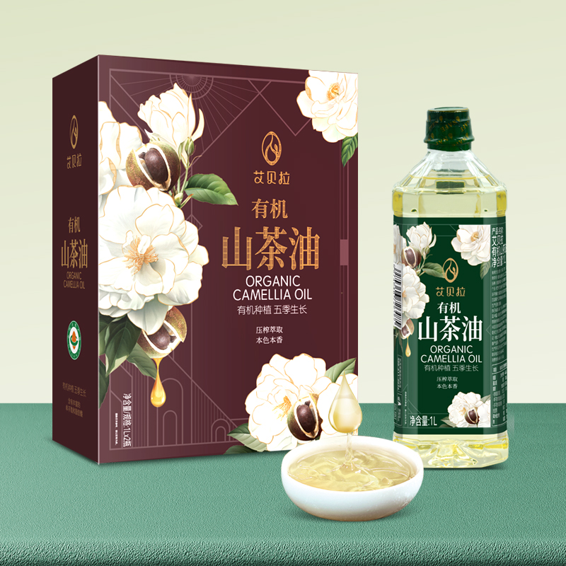 艾貝拉有機(jī)山茶油禮盒1L*2